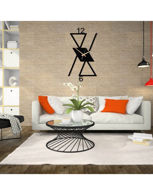 Modern minimalist design metal wall clock