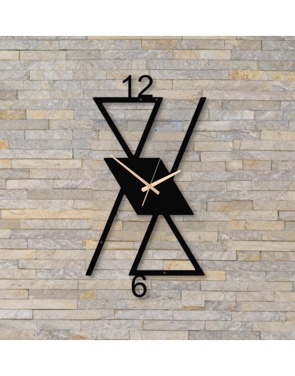 Modern minimalist design metal wall clock