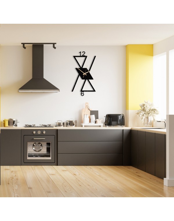 Modern minimalist design metal wall clock
